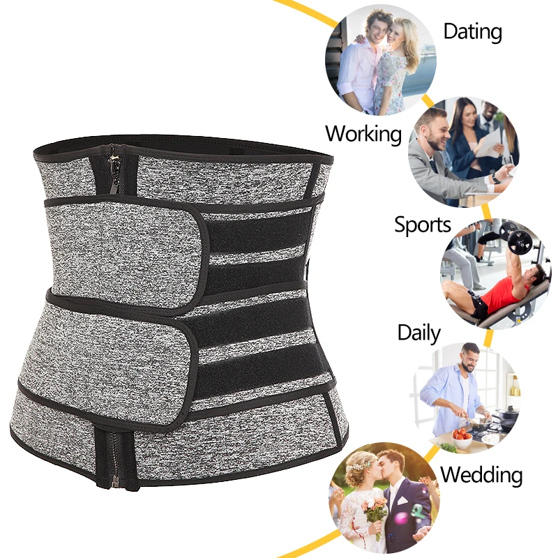 Men's Waist Trainer Weight Loss Body Shaper Belly Shapers Tummy Shapewear Abdomen Slim Girdle Promote Sweat Trimmer Belt Corset |