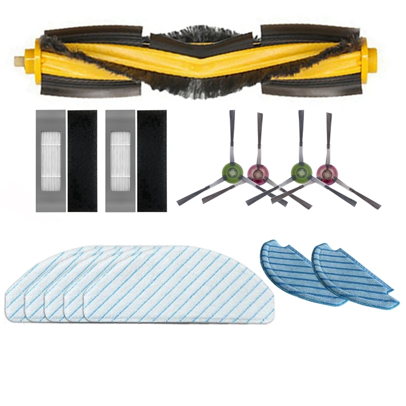 TOP!-Main Brush Side Brush Filter Cleaning Mop Accessory Kit for Ecovacs DEEBOT OZMO T8 AIVI T8 Max T8 Robot Vacuum Cleaner
TOP!-Main Brush Side Brush Filter Cleaning Mop Accessory Kit for Ecovacs DEEBOT OZMO T8 AIVI T8 Max T8 Robot Vacuum Cleaner