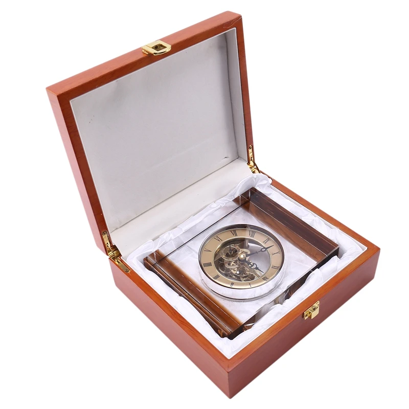 Imitation Crystal Mechanical Clock Decoration Home Decoration Living Room Creative Desktop Crystal Clock American
Imitation Crystal Mechanical Clock Decoration Home Decoration Living Room Creative Desktop Crystal Clock American