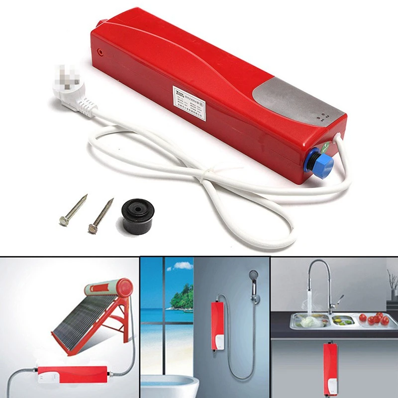 Water Bathroom Indoor Water Bathroom Mini Heating Electric Kitchen Electric Shower Tankless Heater Water Heater 3000W Instant
Water Bathroom Indoor Water Bathroom Mini Heating Electric Kitchen Electric Shower Tankless Heater Water Heater 3000W Instant
