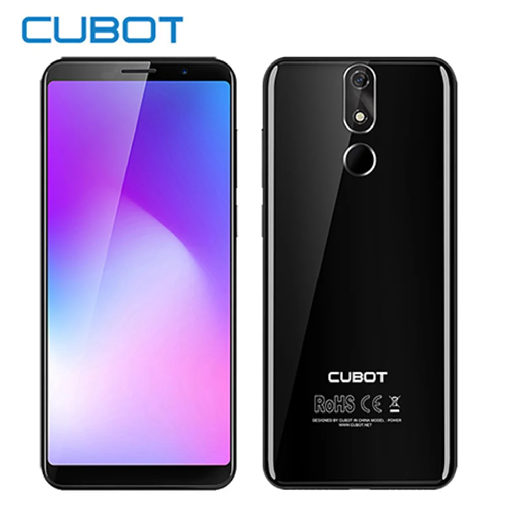 In Stock Cubot Power 6GB 128GB Android 8.1 MT6763T(Helio P23) Octa Core 5.99'' FHD+ 6000mAh Smartphone 16.0MP+8MP Celular 4G LTE |
