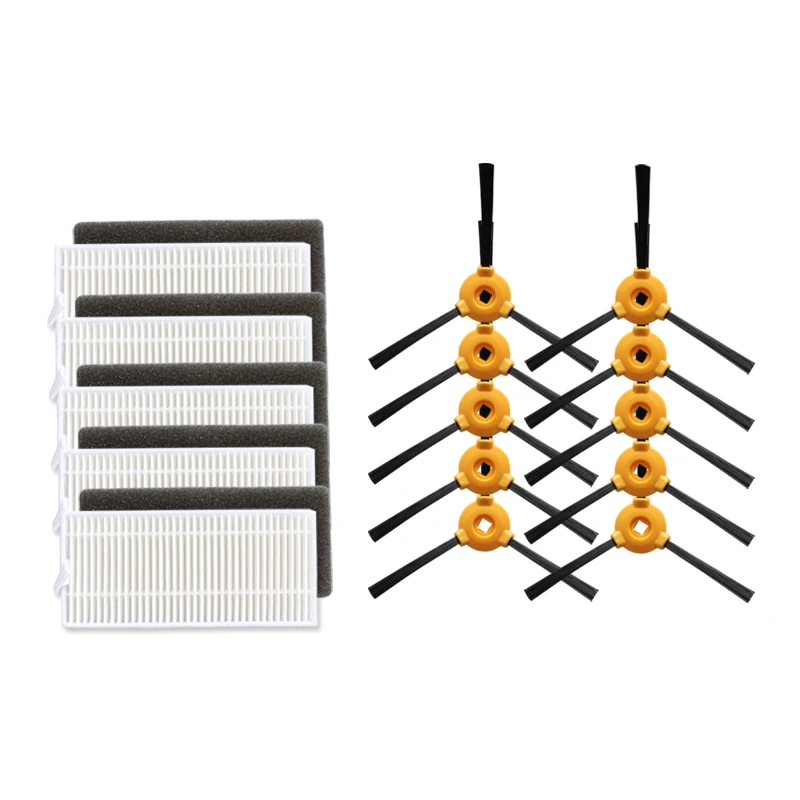 Robot Vacuum Cleaner Side Brush HEPA Filter for Conga 1190 Robotic Vacuum Cleaner Parts Accessories Replacement
Robot Vacuum Cleaner Side Brush HEPA Filter for Conga 1190 Robotic Vacuum Cleaner Parts Accessories Replacement