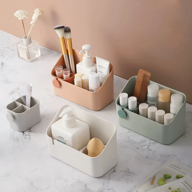 Plastic Desktop Sundries Storage Makeup Organizer Cosmetic Makeup Brush Storage Case Home Office Bathroom Storage Box
Plastic Desktop Sundries Storage Makeup Organizer Cosmetic Makeup Brush Storage Case Home Office Bathroom Storage Box