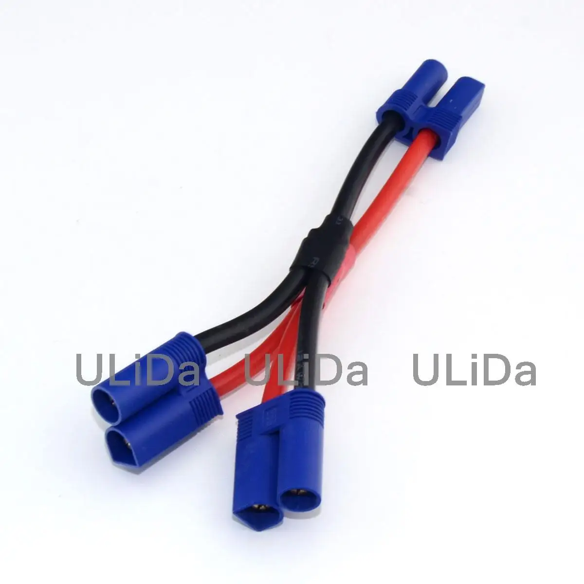 

EC5 Parallel (2 Male / 1 Female) Lipo Battery Connector Adapter with 10CM 12awg Wire Y for RC Car FPV Quadcopter Drone UAV Boat