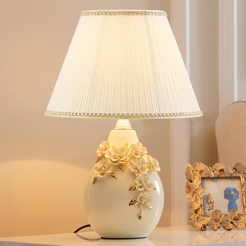 Ceramic Table Lamps for Bedroom Living Room Warm Romantic Fashionable Creative Table Lamps American Style Remote Control Inns
Ceramic Table Lamps for Bedroom Living Room Warm Romantic Fashionable Creative Table Lamps American Style Remote Control Inns