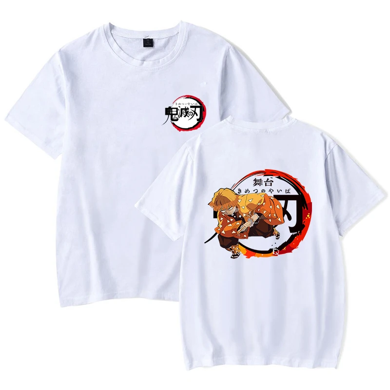 Demon Slayer Kimetsu No Yaiba Anime T Shirt Kawaii Agatsuma Zenitsu Manga Graphic Short-sleev Women Men Cotton Casual Camisetas
Demon Slayer Kimetsu No Yaiba Anime T Shirt Kawaii Agatsuma Zenitsu Manga Graphic Short-sleev Women Men Cotton Casual Camisetas