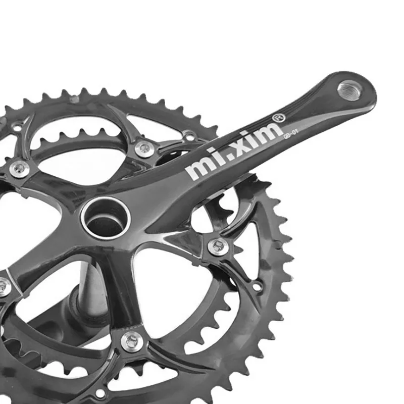 Mi.Xim Bike Crankset 39/53 Tooth Double Sprocket 170mm Bicycle Crankset for Folding Bike Road Bike
Mi.Xim Bike Crankset 39/53 Tooth Double Sprocket 170mm Bicycle Crankset for Folding Bike Road Bike