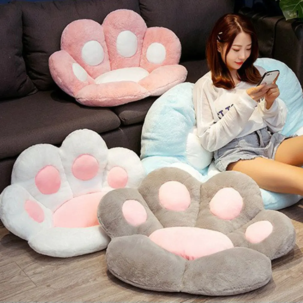 Cute Bear Paw Half Enclosed Cushion Office Seat Cushion Lazy One Piece Sofa Cat Claw Student Cushion
Cute Bear Paw Half Enclosed Cushion Office Seat Cushion Lazy One Piece Sofa Cat Claw Student Cushion