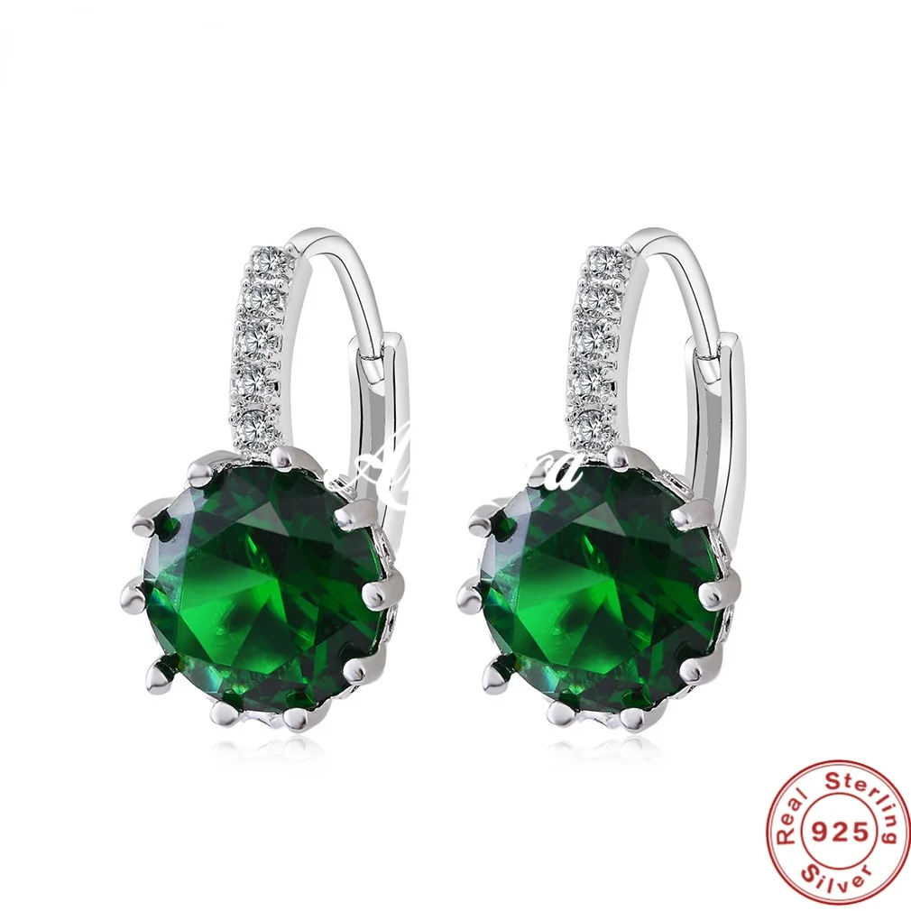 New 925 Sterling Silver Earrings Inlaid With AAAAA Zircon Earrings For Women Charm Jewelry Gift
New 925 Sterling Silver Earrings Inlaid With AAAAA Zircon Earrings For Women Charm Jewelry Gift