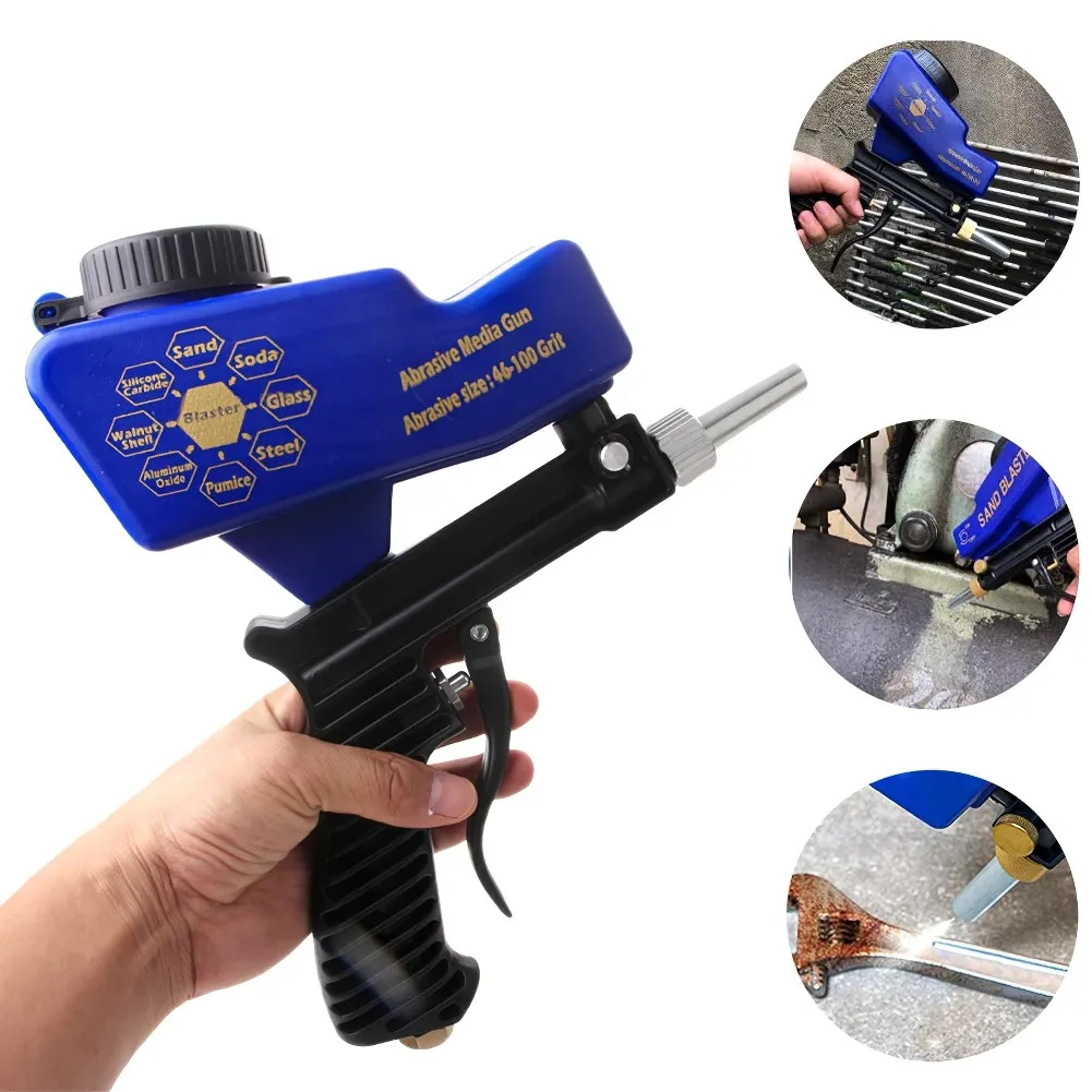 Air Sandblasting Machine Hand Held Sand Blaster Portable Shot Media Blasting Adjustable Sand Blasting Machine Spray Gun
Air Sandblasting Machine Hand Held Sand Blaster Portable Shot Media Blasting Adjustable Sand Blasting Machine Spray Gun