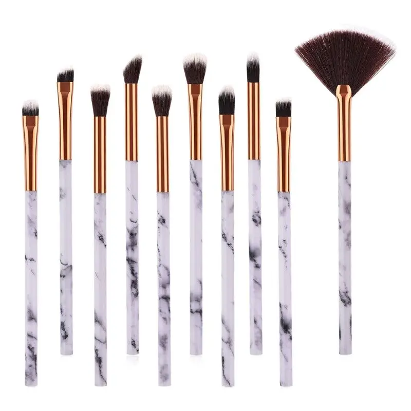 10pcs Marble Makeup Brushes Kit Soft Hair Brush Eyebrow Eye Shadow Makeup Tools Make Up Brush Cosmetic Beauty Kit Pro
10pcs Marble Makeup Brushes Kit Soft Hair Brush Eyebrow Eye Shadow Makeup Tools Make Up Brush Cosmetic Beauty Kit Pro