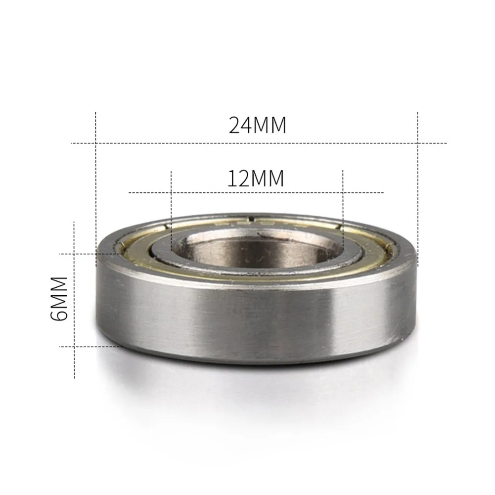 2 Pcs Bike Bicycle 61800-Zz (6800-Zz) Bearings 10x19x5mm Thin Section Deep Groove Ball Bearing Stainless Steel Silver Accessory
2 Pcs Bike Bicycle 61800-Zz (6800-Zz) Bearings 10x19x5mm Thin Section Deep Groove Ball Bearing Stainless Steel Silver Accessory