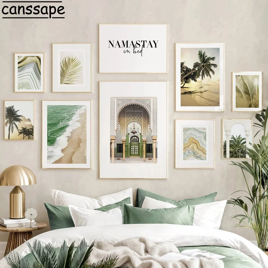 Islamic Wall Art Canvas Painting Moroccan Door Art Poster Beach Palm Leaf Wall Prints Nordic Wall Pictures For Living Room Decor
Islamic Wall Art Canvas Painting Moroccan Door Art Poster Beach Palm Leaf Wall Prints Nordic Wall Pictures For Living Room Decor