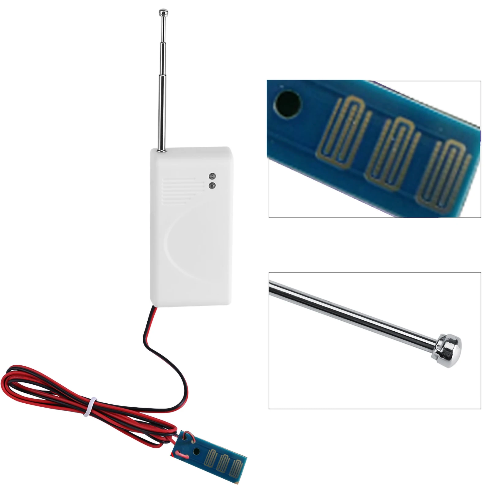 433MHz Wired Overflow Leakage Sensor Water Level Leak Detector Home Security Alarm Home Alarm Water Leakage Alarm Detector
433MHz Wired Overflow Leakage Sensor Water Level Leak Detector Home Security Alarm Home Alarm Water Leakage Alarm Detector