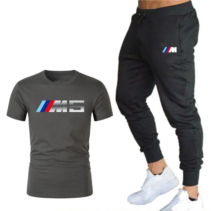New Hot-Selling Summer T-Shirt Pants Suit Casual Brand Fitness Jogging Pants T-Shirt Hip-Hop Fashion Men's Couple Sportswear 2-P
New Hot-Selling Summer T-Shirt Pants Suit Casual Brand Fitness Jogging Pants T-Shirt Hip-Hop Fashion Men's Couple Sportswear 2-P