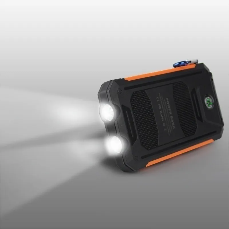 8000mAh Waterproof Solar Power Bank Dual USB with SOS LED Charger Travel Powerbank for All Phone of All Over The World
8000mAh Waterproof Solar Power Bank Dual USB with SOS LED Charger Travel Powerbank for All Phone of All Over The World