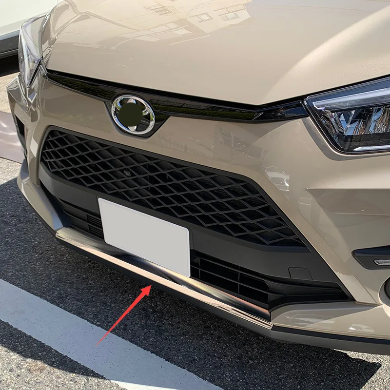 Car Front Bumper Grille Trim Garnish Strip For Toyota Raize A200A 210A Accessories Stainless Steel
Car Front Bumper Grille Trim Garnish Strip For Toyota Raize A200A 210A Accessories Stainless Steel