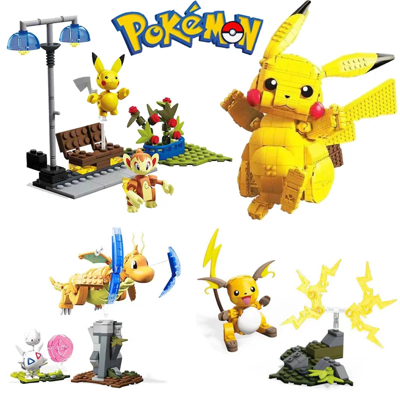 2021 New Pokemon Anime Series Pikachu Building Blocks Giant Toys Fast Dragon Fighting Scene Pocket Monster Children's Toy Gift
2021 New Pokemon Anime Series Pikachu Building Blocks Giant Toys Fast Dragon Fighting Scene Pocket Monster Children's Toy Gift
