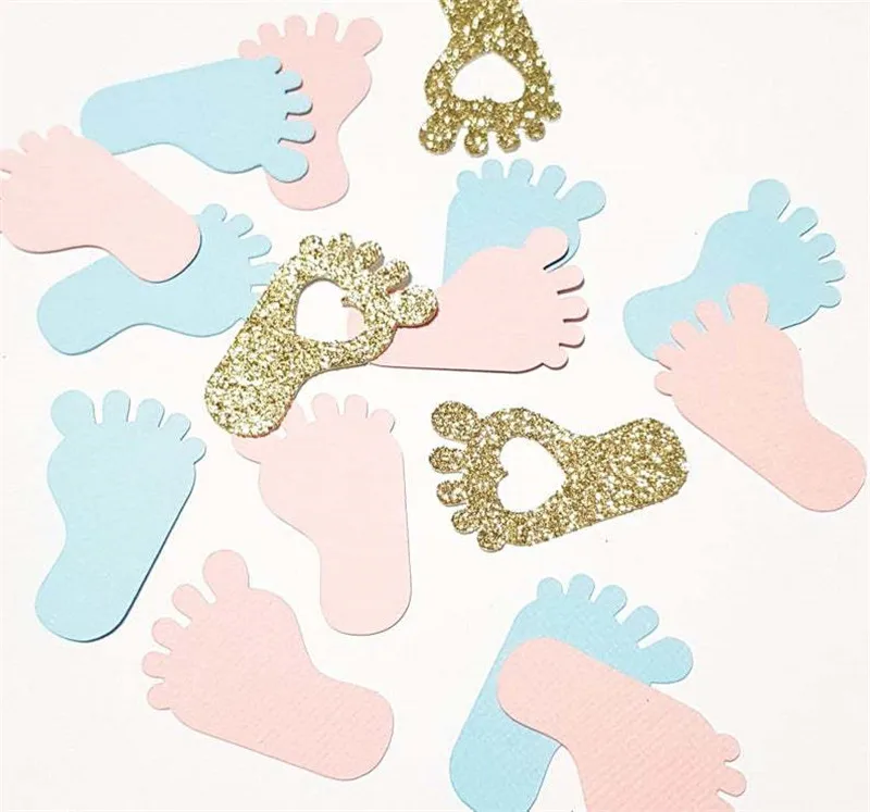 100pcs Pink Blue & Gold Baby Footprint Confetti Baby Shower Gender Reveal Candy Favor Box DIY Supplies Party Table Decorations
100pcs Pink Blue & Gold Baby Footprint Confetti Baby Shower Gender Reveal Candy Favor Box DIY Supplies Party Table Decorations