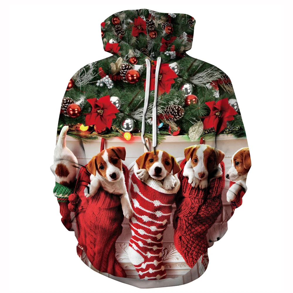 Christmas Hoodies Oversized blouse Lovely Sweet Dog Cute Cat Kitten Pattern 3D Printing Clothes Holiday Gifts Surprised Hoodies 
Christmas Hoodies Oversized blouse Lovely Sweet Dog Cute Cat Kitten Pattern 3D Printing Clothes Holiday Gifts Surprised Hoodies