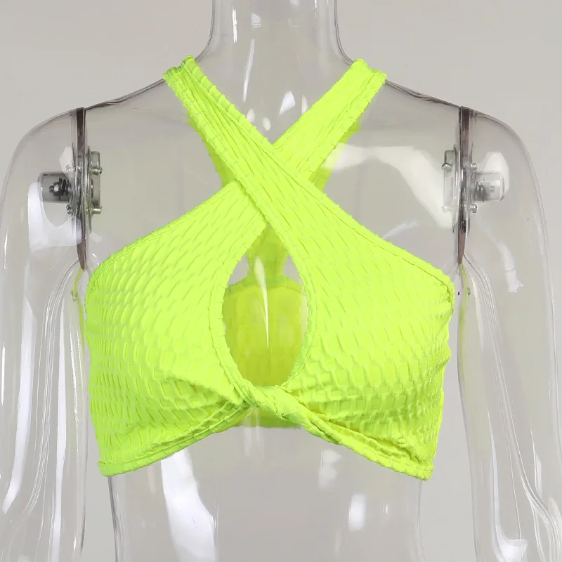 Cross Sleeveless Sport Crop Tops Women Sexy Hollow Out Backless Vest Tees Femme Summer Outfits 2021 Short Tanks Camis Top
Cross Sleeveless Sport Crop Tops Women Sexy Hollow Out Backless Vest Tees Femme Summer Outfits 2021 Short Tanks Camis Top