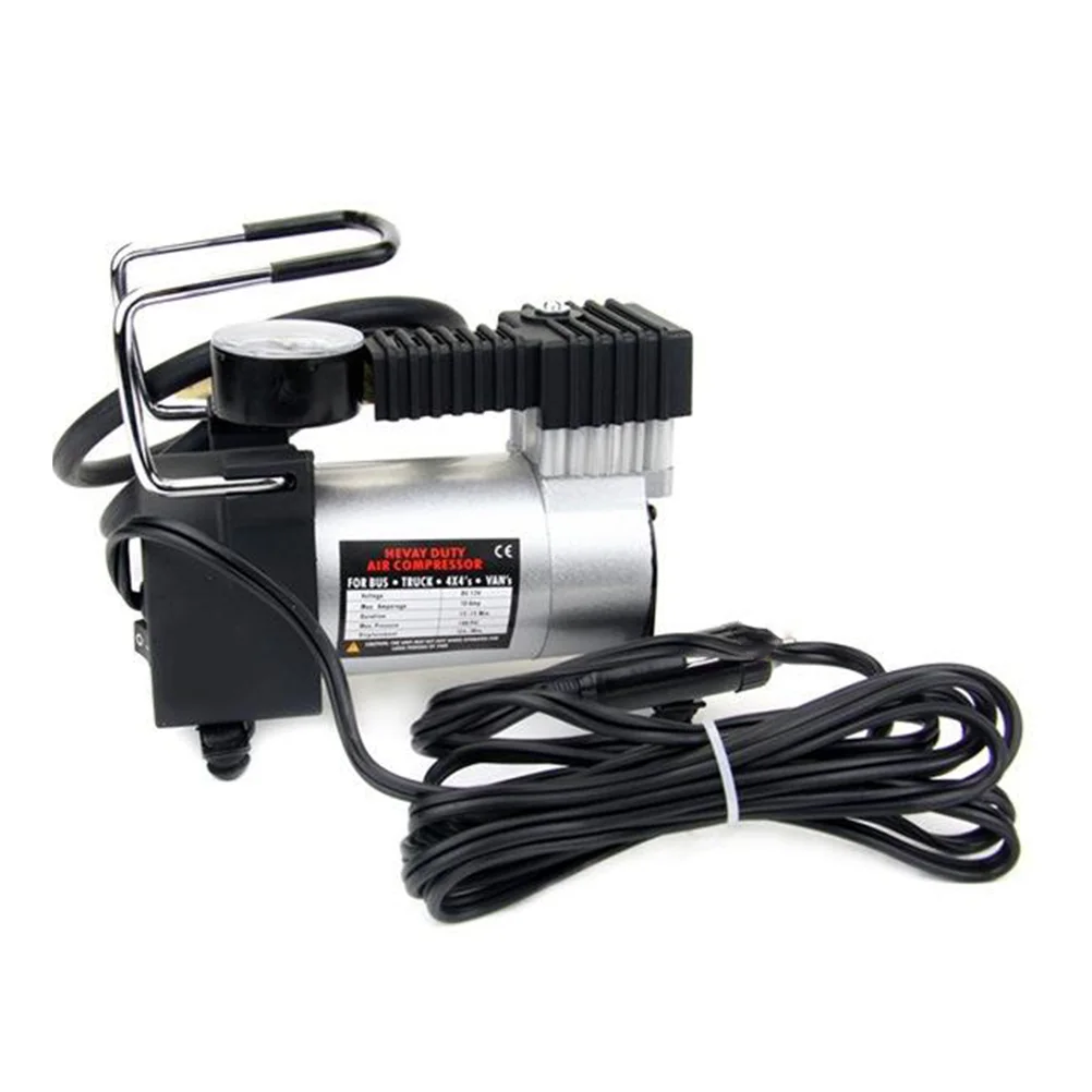 Mini Portable DC12V Air Compressor Tire Inflator Car Air Compressor Pump Single Cylinder Electric for Bike Auto
Mini Portable DC12V Air Compressor Tire Inflator Car Air Compressor Pump Single Cylinder Electric for Bike Auto