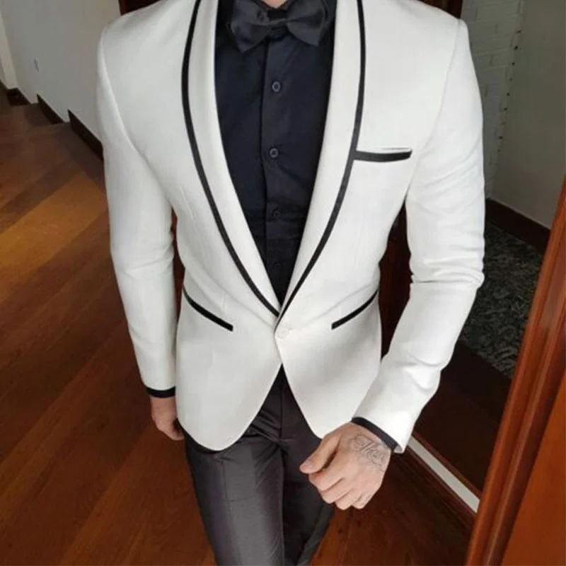 Белый Двойка Для мужчин костюмы Slim Fit Свадебные, для жениха, смокинг, недорого, на одной пуговице, формальное платье на выпускной с Бизнес кос...
Белый Двойка Для мужчин костюмы Slim Fit Свадебные, для жениха, смокинг, недорого, на одной пуговице, формальное платье на выпускной с Бизнес кос...
