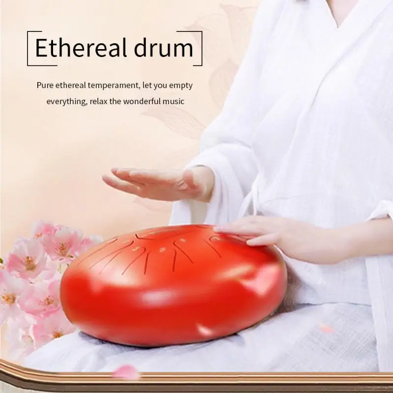 New 5.5 Inch Pocket Drum Ethereal Drum Steel Tongue Hand Knock Drum Leisure Travel Percussion Instrument
New 5.5 Inch Pocket Drum Ethereal Drum Steel Tongue Hand Knock Drum Leisure Travel Percussion Instrument