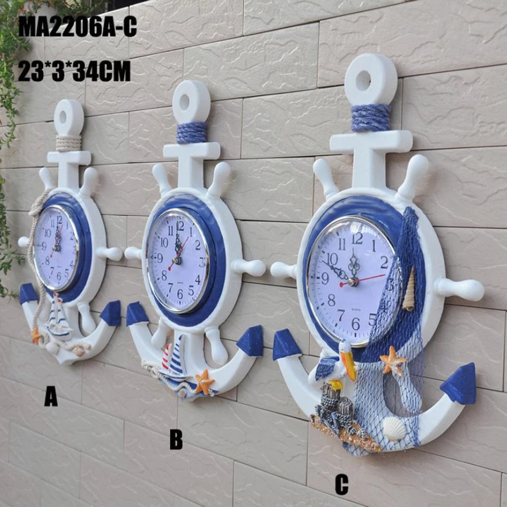 MagiDeal WOOD SHIP WHEEL WALL CLOCK RUSTIC VINTAGE NAUTICAL THEME SEA BEACH ORNAMENT SEA BEACH THEMED
MagiDeal WOOD SHIP WHEEL WALL CLOCK RUSTIC VINTAGE NAUTICAL THEME SEA BEACH ORNAMENT SEA BEACH THEMED