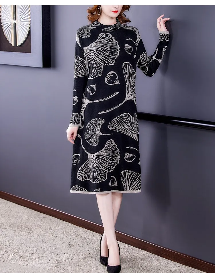 new autumn and winter office lady Fashion casual loose plus size brand female women girls wool knitting dress
new autumn and winter office lady Fashion casual loose plus size brand female women girls wool knitting dress