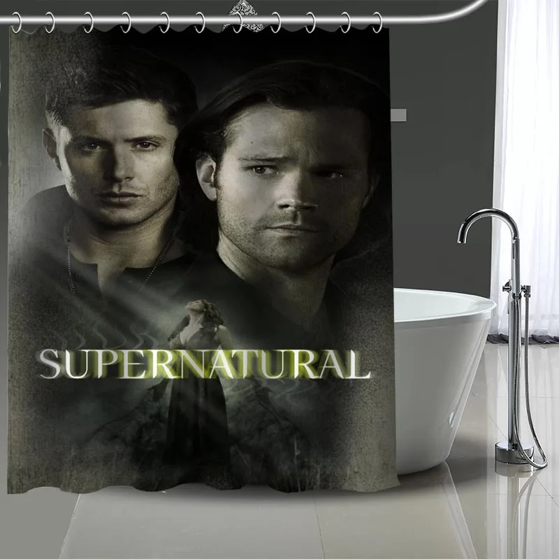 Supernatural Custom Pattern Polyester Bath curtain Waterproof Shower Curtains DIY Bath Screen Printed Curtain for Bathroom 
Supernatural Custom Pattern Polyester Bath curtain Waterproof Shower Curtains DIY Bath Screen Printed Curtain for Bathroom