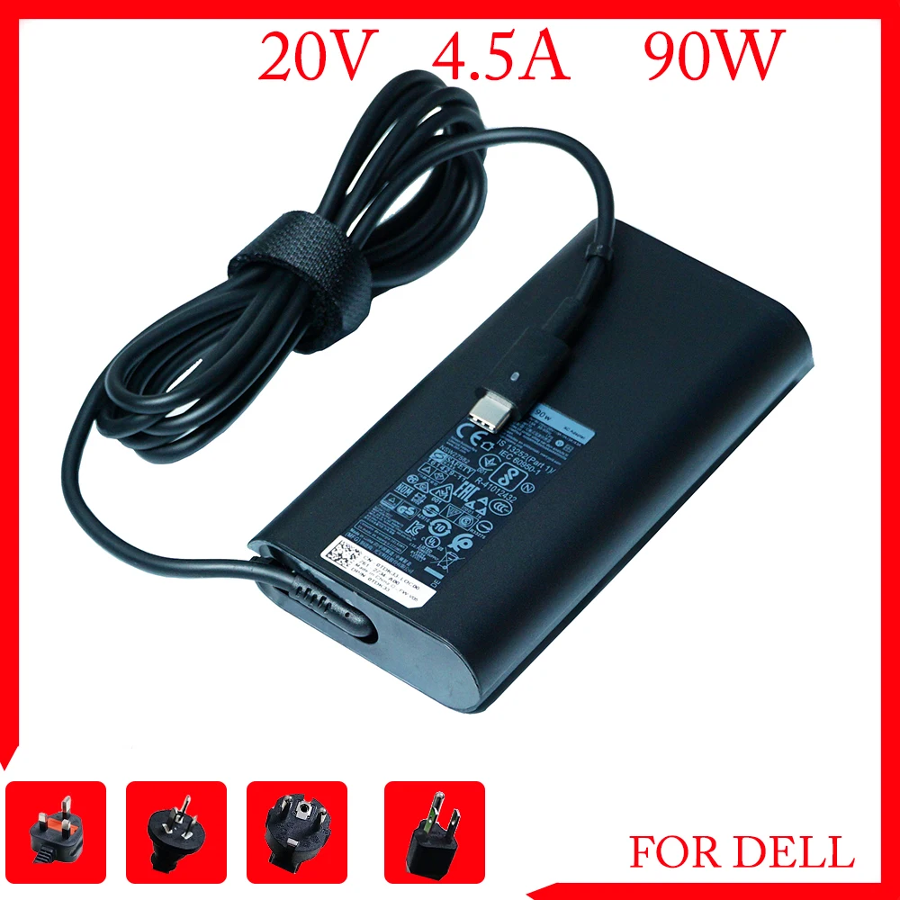 Новый 20V 4.5A 90W Тип USB C Мощность адаптер переменного тока Зарядное устройство для