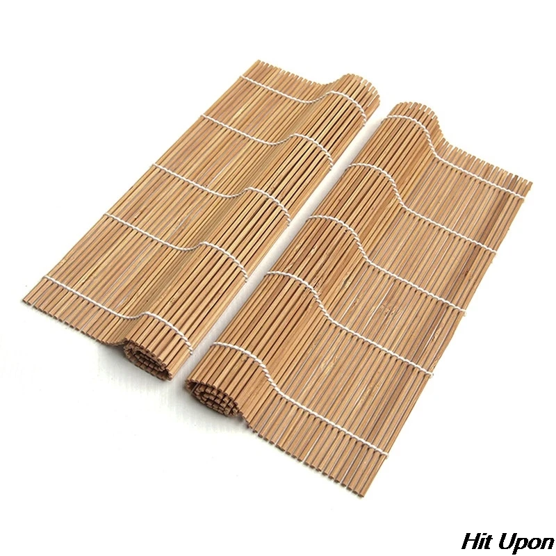 10 pcs Bamboo Sushi Making Kit Includes 2 Sushi Rolling Mats 1 Towl 1 Rice Paddle 1 Rice Spreader 5 Pairs Chopsticks
10 pcs Bamboo Sushi Making Kit Includes 2 Sushi Rolling Mats 1 Towl 1 Rice Paddle 1 Rice Spreader 5 Pairs Chopsticks