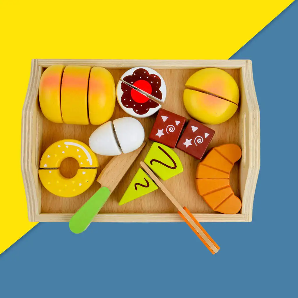 11x Pretend Play Wooden Tray Kids Play Food Cutting Food for Ages 3+ Preschool Birthday Gift Montessori Toy Party Games
11x Pretend Play Wooden Tray Kids Play Food Cutting Food for Ages 3+ Preschool Birthday Gift Montessori Toy Party Games