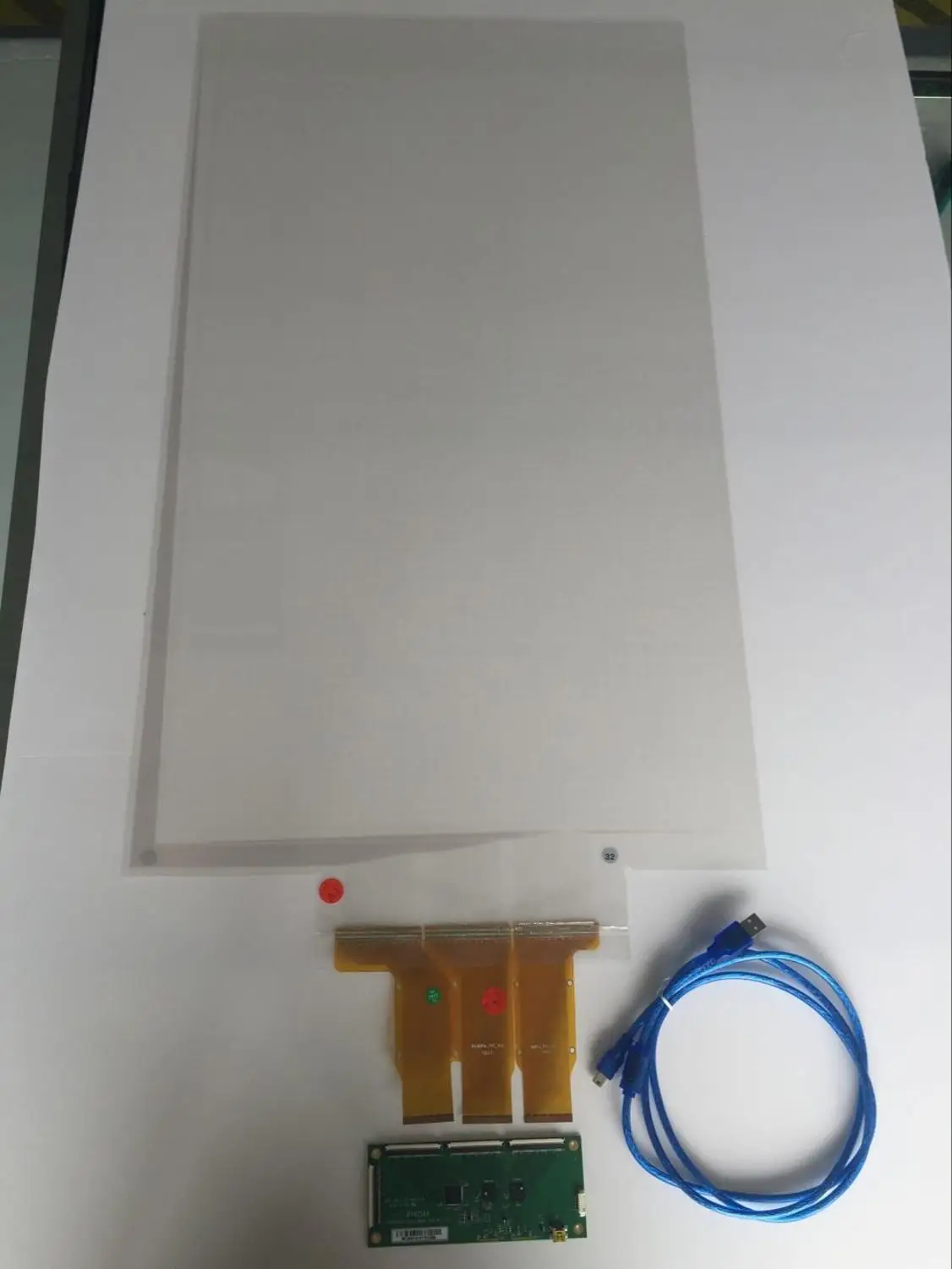 

Fttyjtec 20 точек касания пленка 48 дюймов емкостный сенсорный экран Фольга через ремонт и замена автомобильных стекол