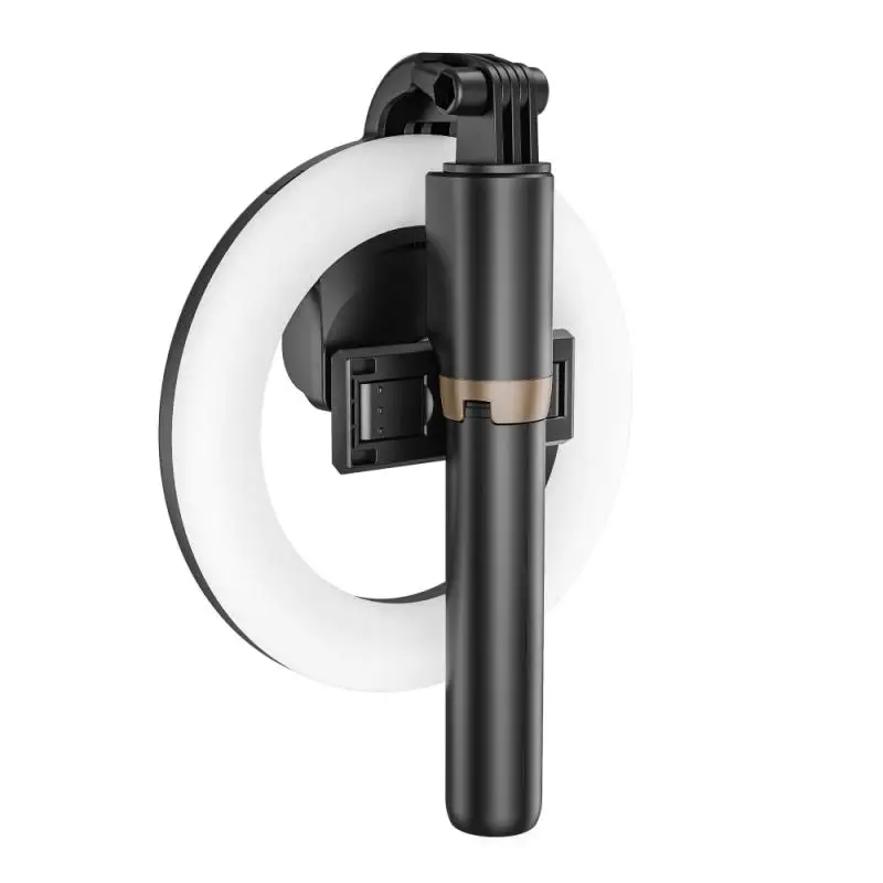 Wireless Bluetooth Selfie Stick Foldable Mini Tripod With Fill Light Shutter Remote Control For IOS Android With Fill Light 
Wireless Bluetooth Selfie Stick Foldable Mini Tripod With Fill Light Shutter Remote Control For IOS Android With Fill Light