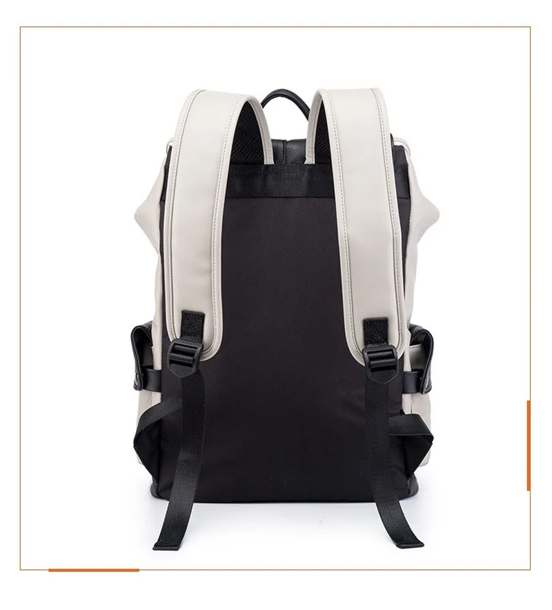 2020 new backpack men bag backpack PU leather trend large capacity youth schoolbag computer bag leisure 
2020 new backpack men bag backpack PU leather trend large capacity youth schoolbag computer bag leisure
