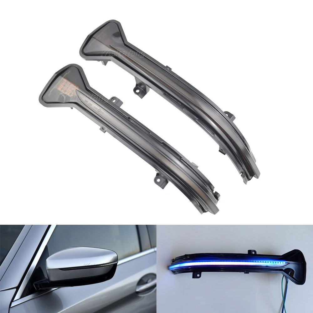 Flowing Turn Signal Light LED Side Rearview Mirror Dynamic Indicator Blinker For BMW 5 6 7 8 3 Series G38 G30 G31 G11 G20 M5
Flowing Turn Signal Light LED Side Rearview Mirror Dynamic Indicator Blinker For BMW 5 6 7 8 3 Series G38 G30 G31 G11 G20 M5