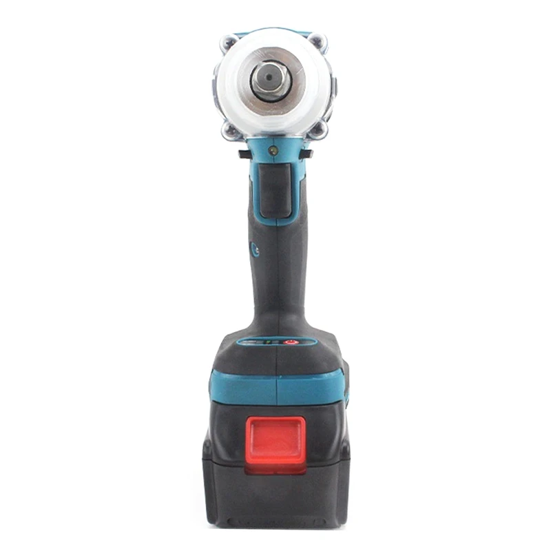 18V Cordless Impact Wrench Brushless Dual-Use 1/2 Square Electric Wrench with LED Light, Suitable for Makita Battery
18V Cordless Impact Wrench Brushless Dual-Use 1/2 Square Electric Wrench with LED Light, Suitable for Makita Battery