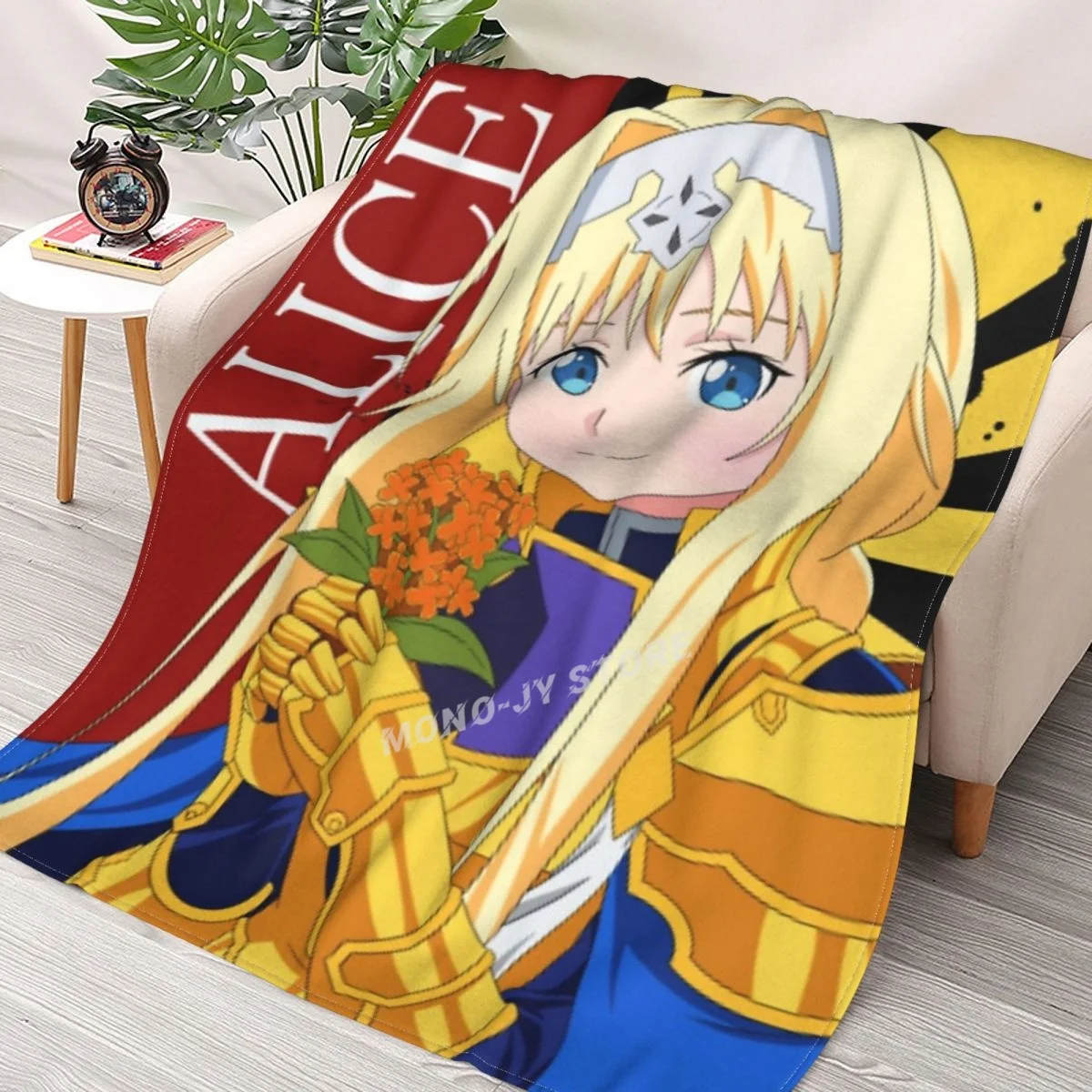 Alice Zuberg Alicization Arc Sword Throw Blanket Sherpa Blanket Bedding soft Blankets
Alice Zuberg Alicization Arc Sword Throw Blanket Sherpa Blanket Bedding soft Blankets