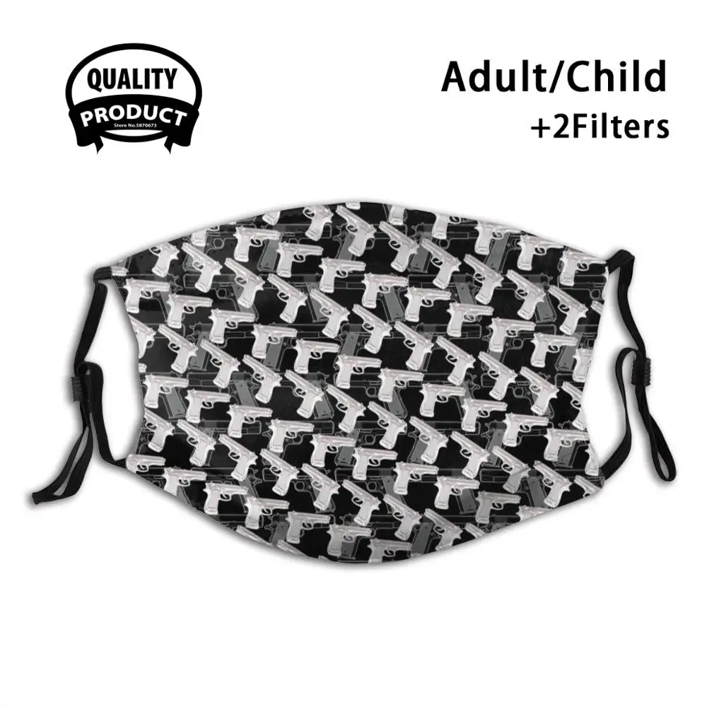 Gun Pattern Reusable Mouth Mask Washable Filter Anti Dust Face Masks Guns Gun Rights 2Nd Amendment Second Amendment Pistol
Gun Pattern Reusable Mouth Mask Washable Filter Anti Dust Face Masks Guns Gun Rights 2Nd Amendment Second Amendment Pistol