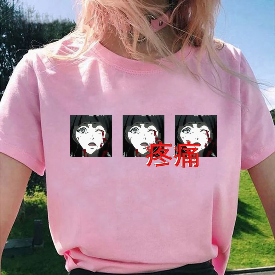 Summer Tshirt Tops Tokyo Ghoul Print O-Neck Anime Tees T-Shirts Women Short Sleeve Tops Hip Hop Streetwear for Woman Shirts 2020 
Summer Tshirt Tops Tokyo Ghoul Print O-Neck Anime Tees T-Shirts Women Short Sleeve Tops Hip Hop Streetwear for Woman Shirts 2020