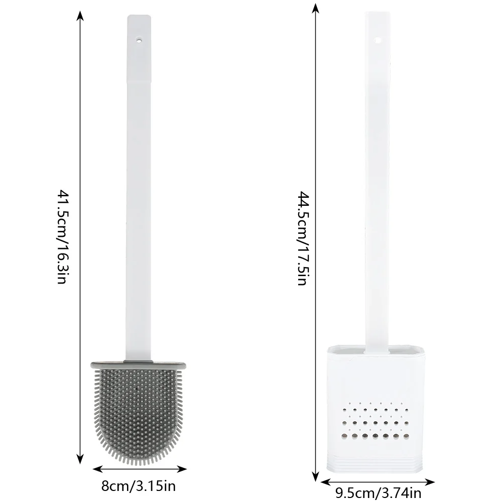 Silicone Toilet Brush Wc cleaner toilet brush with holder Flat Head Flexible Soft Bristles Brush Bathroom Accessory Gap Cleaning
Silicone Toilet Brush Wc cleaner toilet brush with holder Flat Head Flexible Soft Bristles Brush Bathroom Accessory Gap Cleaning