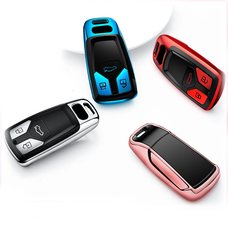 For Audi A1 A4 A5 A6 A7 A8 Q5 Q7 Q8 R8 RS4 RS5 RS6 RS7 Intelligent Remote Keyless Hight quality TPU+ABS Car Key Cover Case
For Audi A1 A4 A5 A6 A7 A8 Q5 Q7 Q8 R8 RS4 RS5 RS6 RS7 Intelligent Remote Keyless Hight quality TPU+ABS Car Key Cover Case