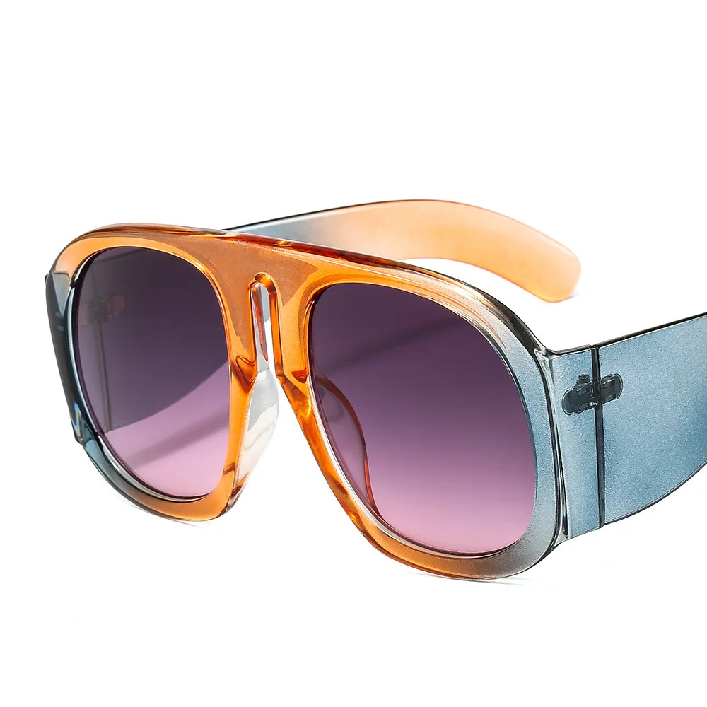 Free shipping Hot style large frame sunglasses female European and American fashion street shot round big brand contrast
Free shipping Hot style large frame sunglasses female European and American fashion street shot round big brand contrast