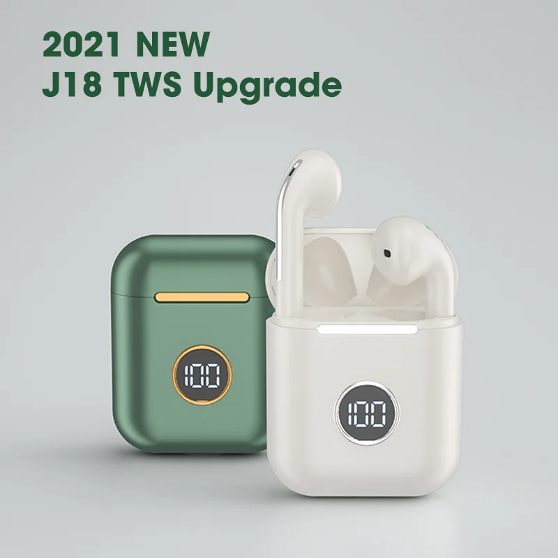 TWS наушники J18 с поддержкой Bluetooth и защитой класса IPX5|Наушники гарнитуры| |