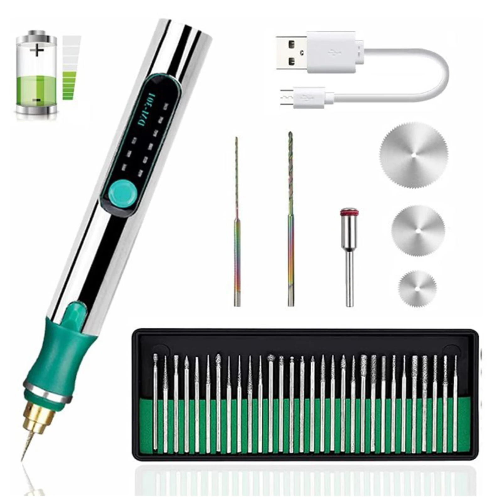 Engraving Machines Mini Electric Engraver Etching Pen Cordless Rotary Tool For Jewelry Glass Wood Ceramic Metal Plastic
Engraving Machines Mini Electric Engraver Etching Pen Cordless Rotary Tool For Jewelry Glass Wood Ceramic Metal Plastic