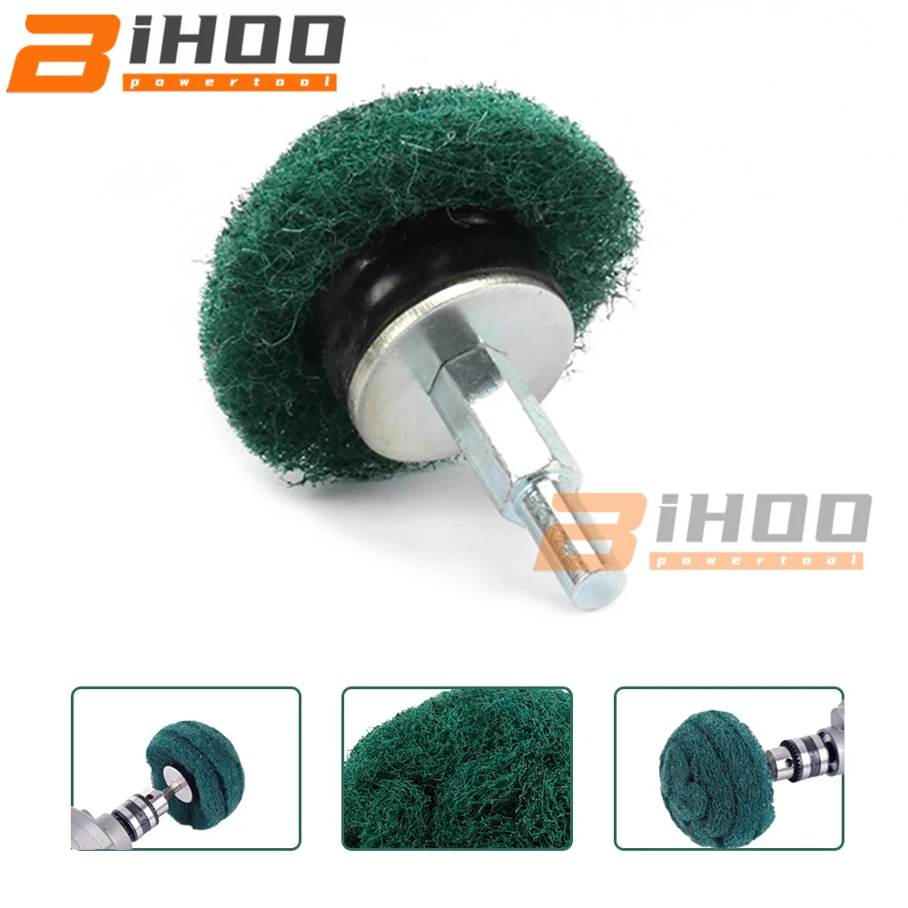 Scouring Pad Grinding Polishing Head Mounted Dome Sanding Mop Nylon Fiber Buffing Wheel for Work Deburring 2/3/4inch 180# 320#
Scouring Pad Grinding Polishing Head Mounted Dome Sanding Mop Nylon Fiber Buffing Wheel for Work Deburring 2/3/4inch 180# 320#