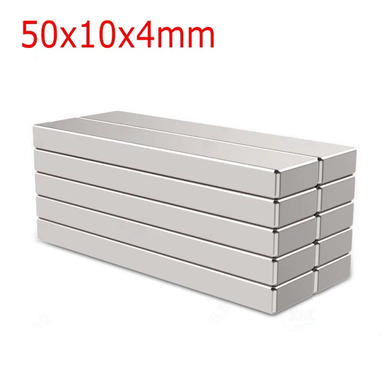 2~50Pcs 50x10x4 Neodymium Magnet NdFeB Magnets 50*10*4 Block Super Powerful Strong Permanent Magnetic imanes Block 50x10x4mm
2~50Pcs 50x10x4 Neodymium Magnet NdFeB Magnets 50*10*4 Block Super Powerful Strong Permanent Magnetic imanes Block 50x10x4mm