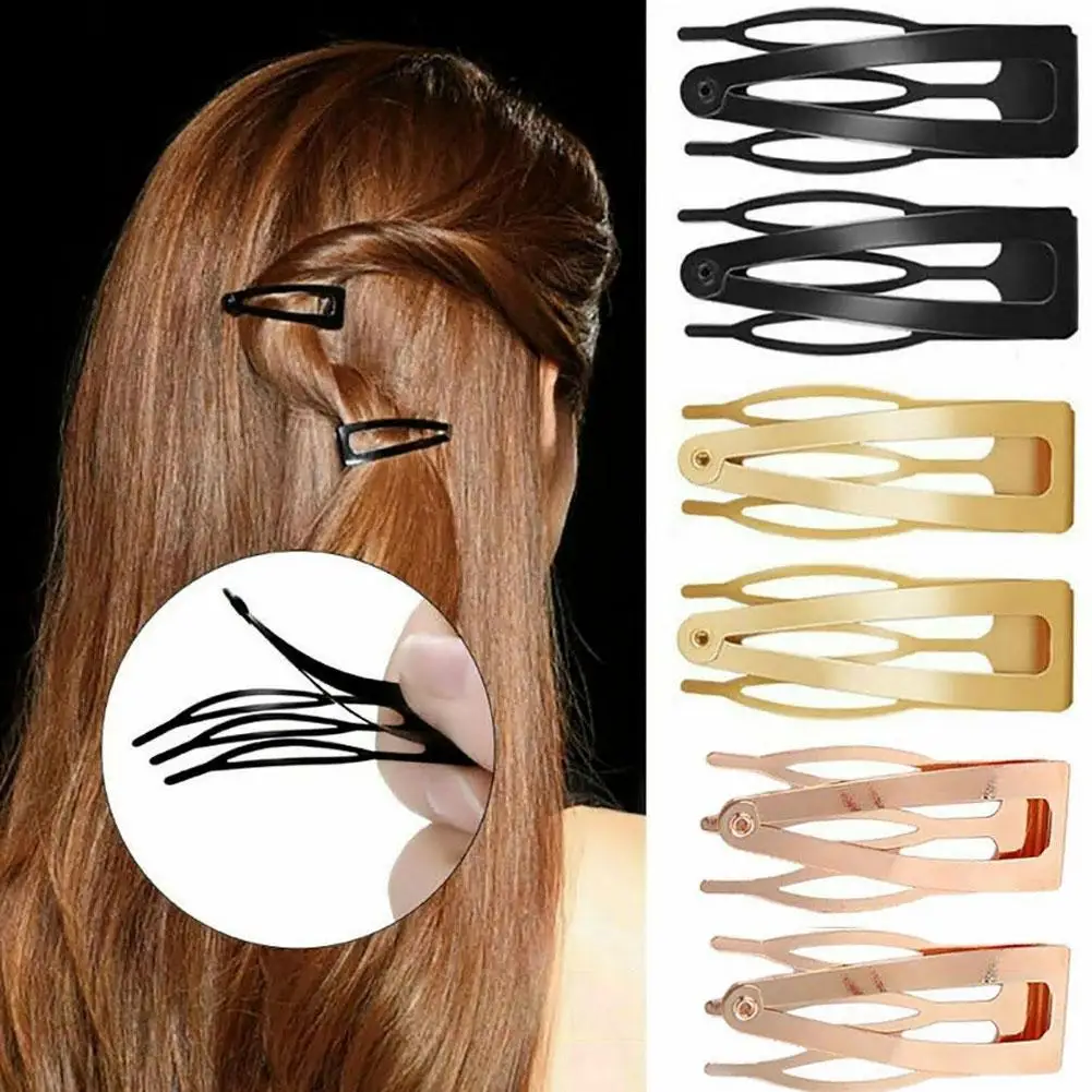 

10pcs Bb Hairpin Hair Clips for Women Geometric Simple Side Clip Barrettes Hairgrip Barrette Duckbill Clips Hair Bangs Hiar Acce